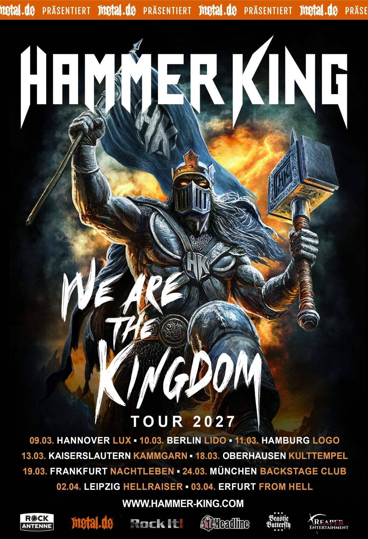 Hammer King Tour 2027