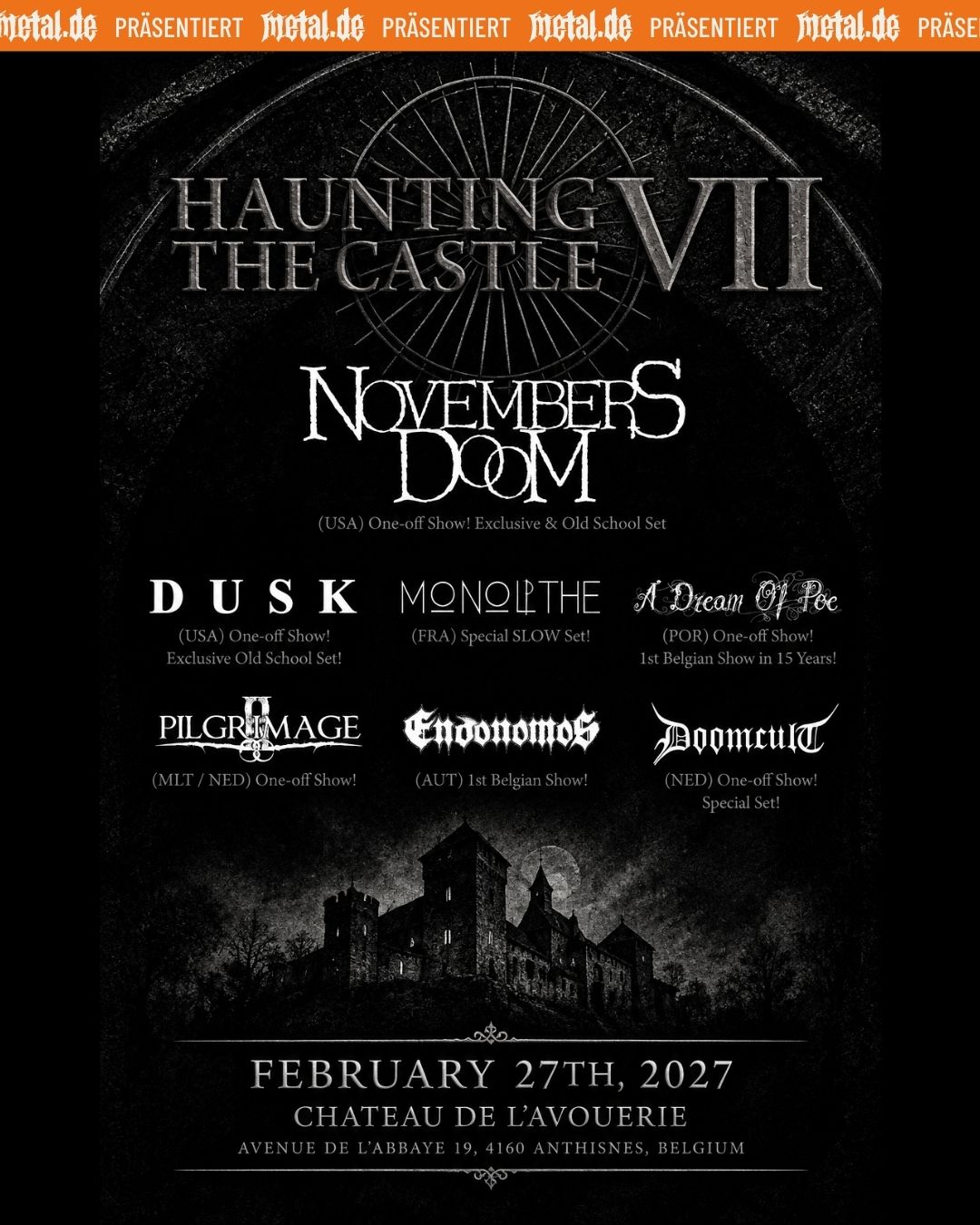 HAUNTING THE CASTLE VII Poster