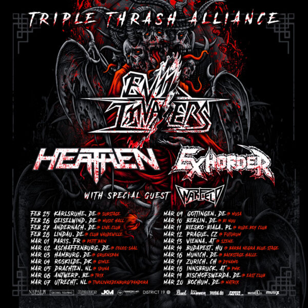Bild Evil Invaders Tourposter