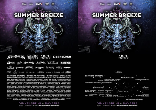 Bild Summer Breeze Flyer Weibliche Bands